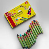 Camel wax crayons 12 shades