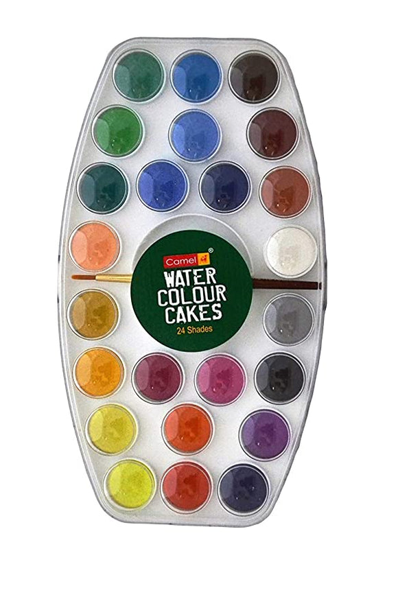 Camel Student Water Colour Cakes 24 Shades