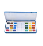 CAMEL ARTIST WATER COLOUR CAKES 24 SHADE