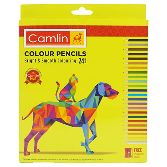 Camlin Colour Pencils 24 shade