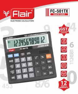 FLAIR FC-501TX DESKTOP CALCULATOR